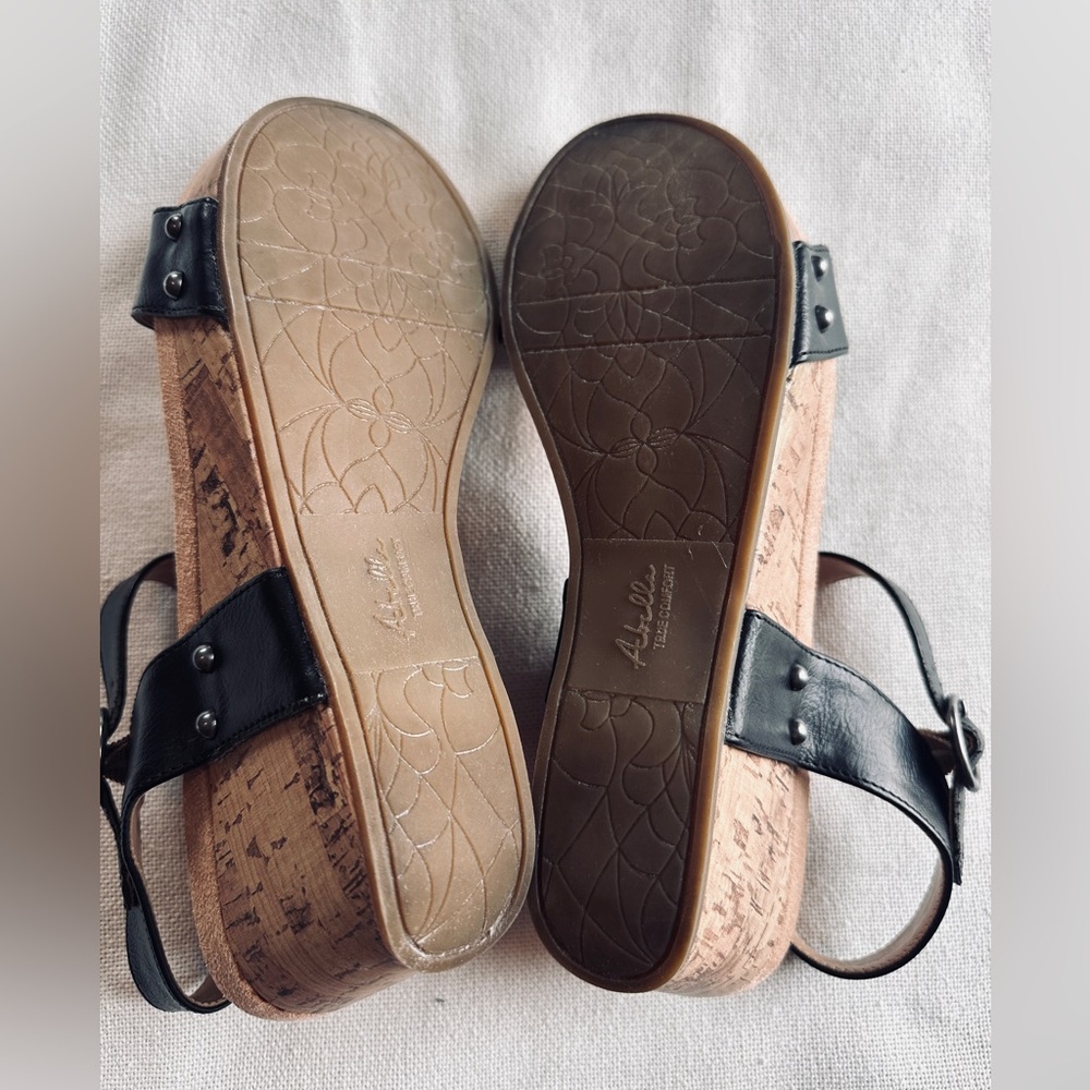 ABELLA True Comfort ‘Daisy’ Studded Cork Wedge | Women’s 8 - Picture 8 of 9